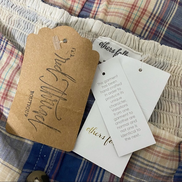 Red Thread Womens Plaid Dress With Buttons - Picture 2 of 6